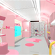 Illustration for article titled A Look Inside The Hello Kitty Bullet Train em/em